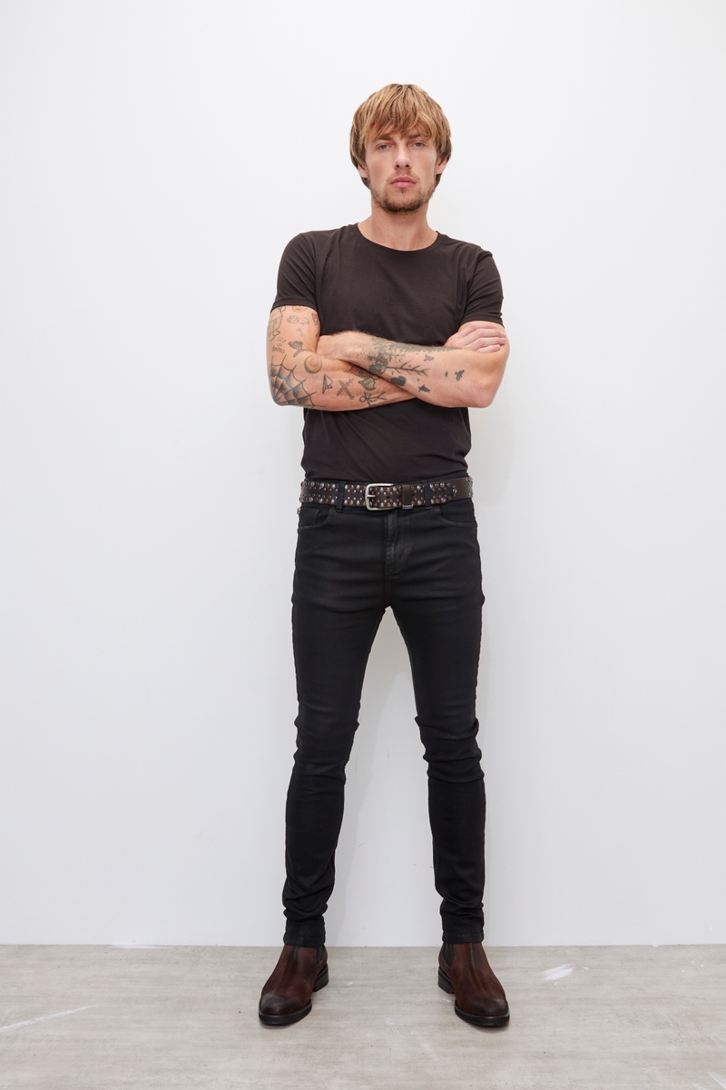 CHUPIN TYLER WAXED BLACK