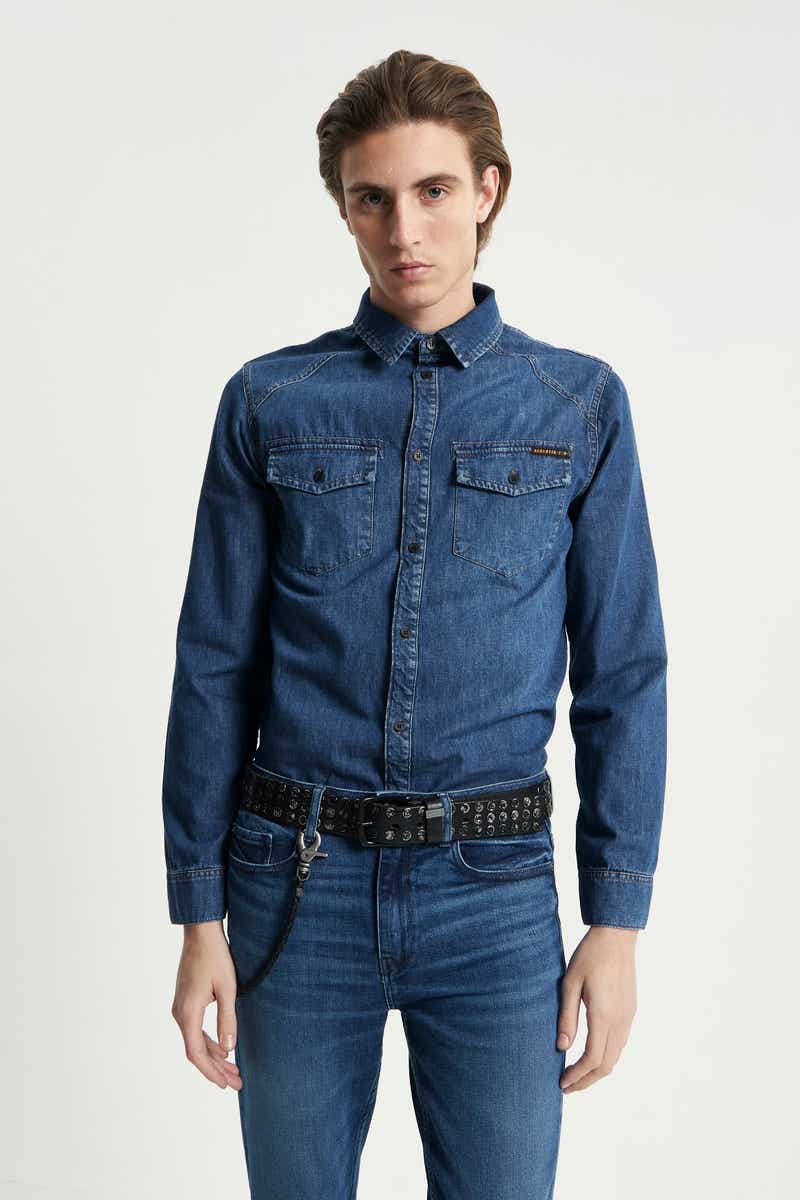 CAMISA PILOT MID BLUE