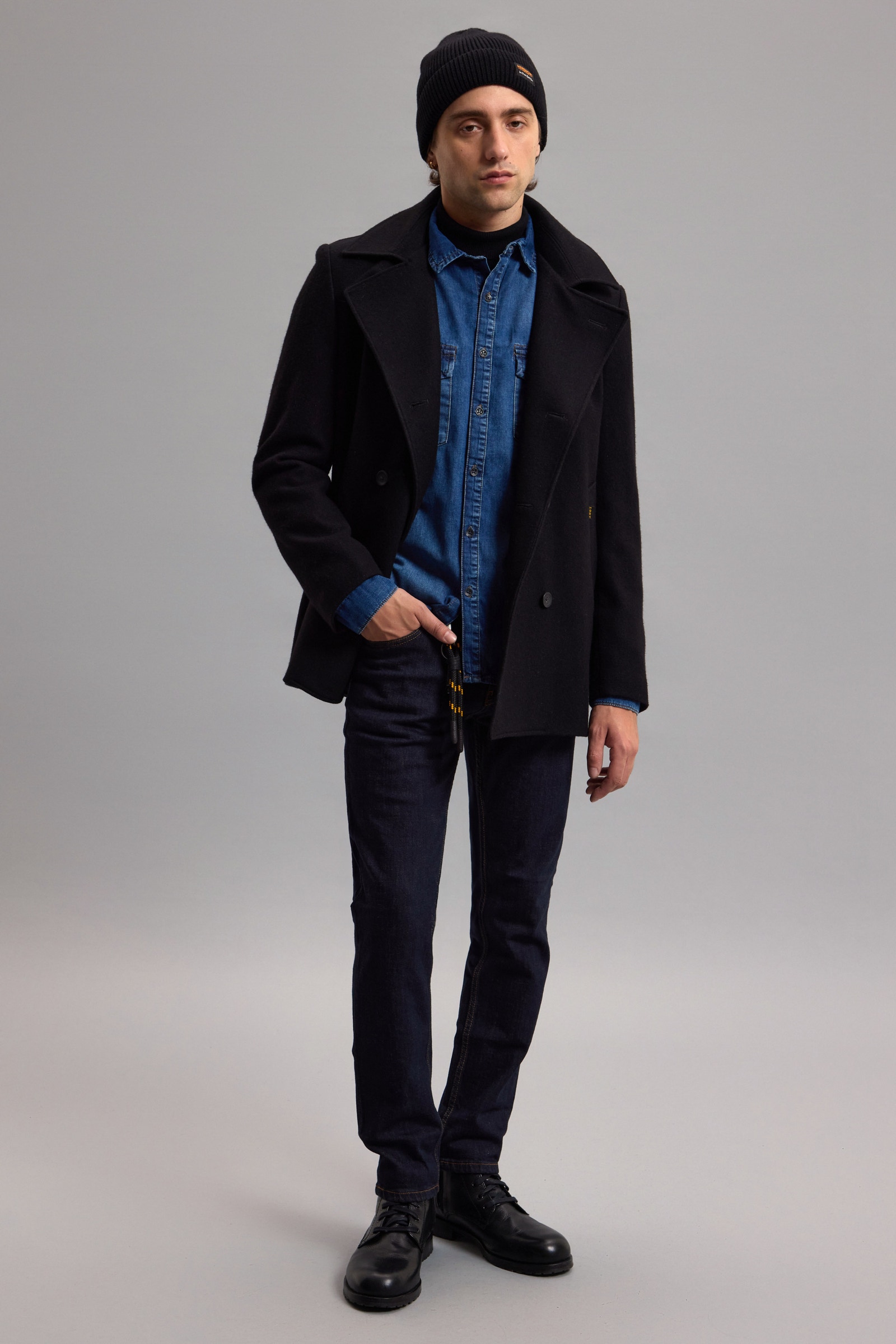CAMISA PILOT MID BLUE