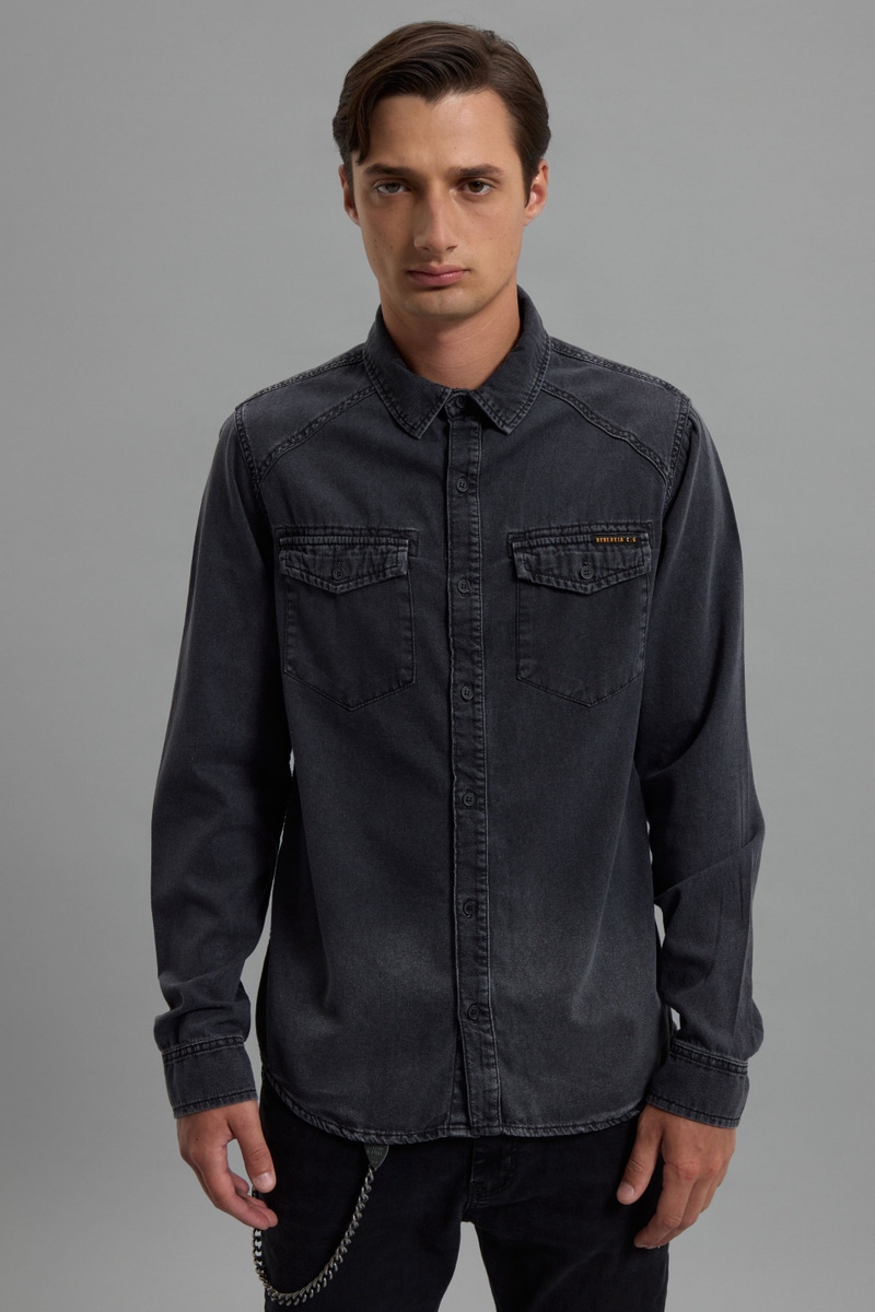 CAMISA PILOT DARK