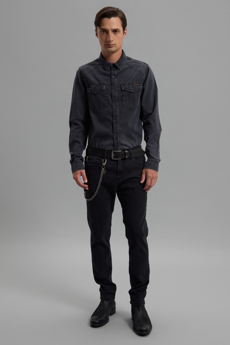 CAMISA PILOT DARK