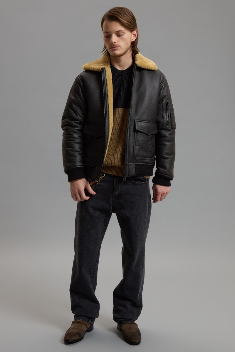 CAMPERA CUERO AVIATOR WIN                                                                            