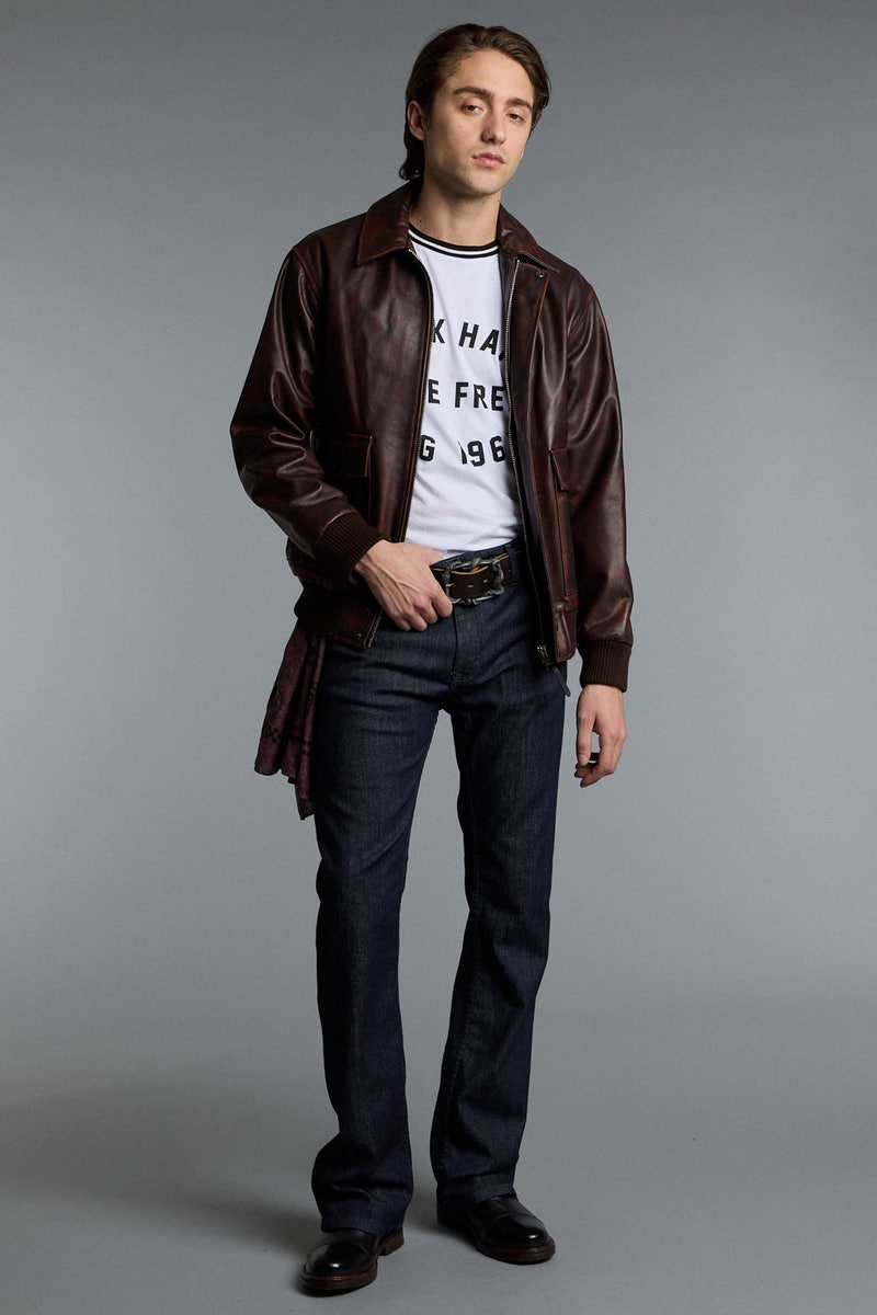 CAMPERA CUERO AVIATOR                                                                                