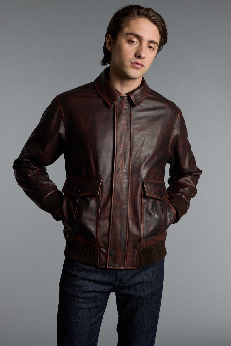 CAMPERA CUERO AVIATOR                                                                                