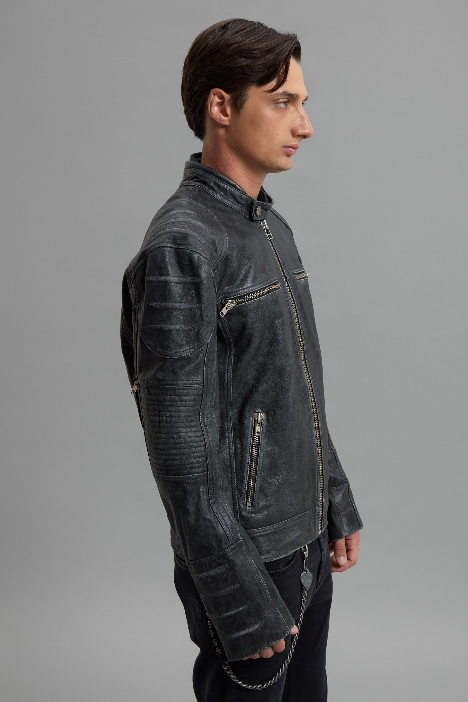 CAMPERA CUERO THOR HCG                                                                               