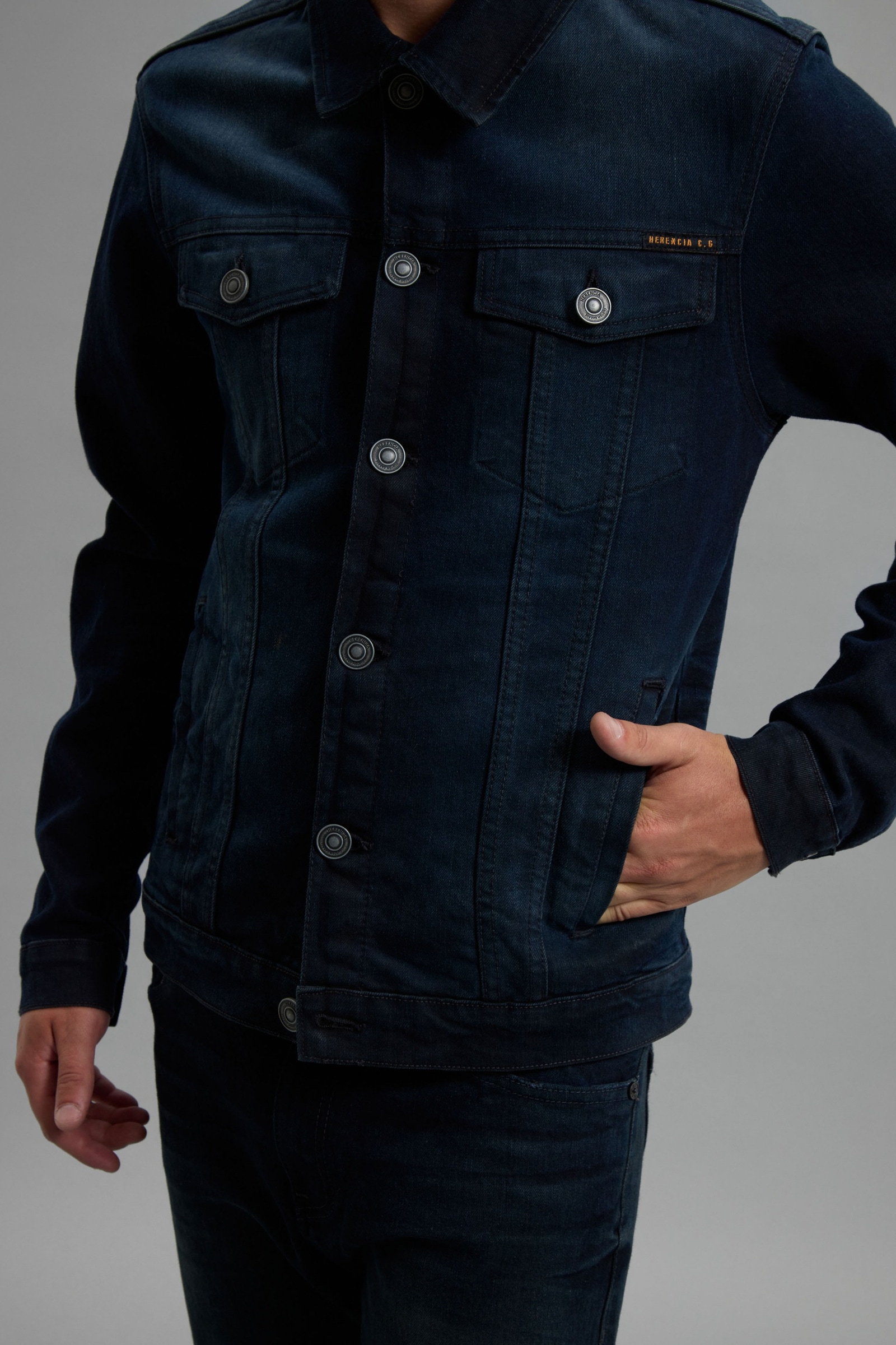 CAMPERA STONE OLDISH DARK