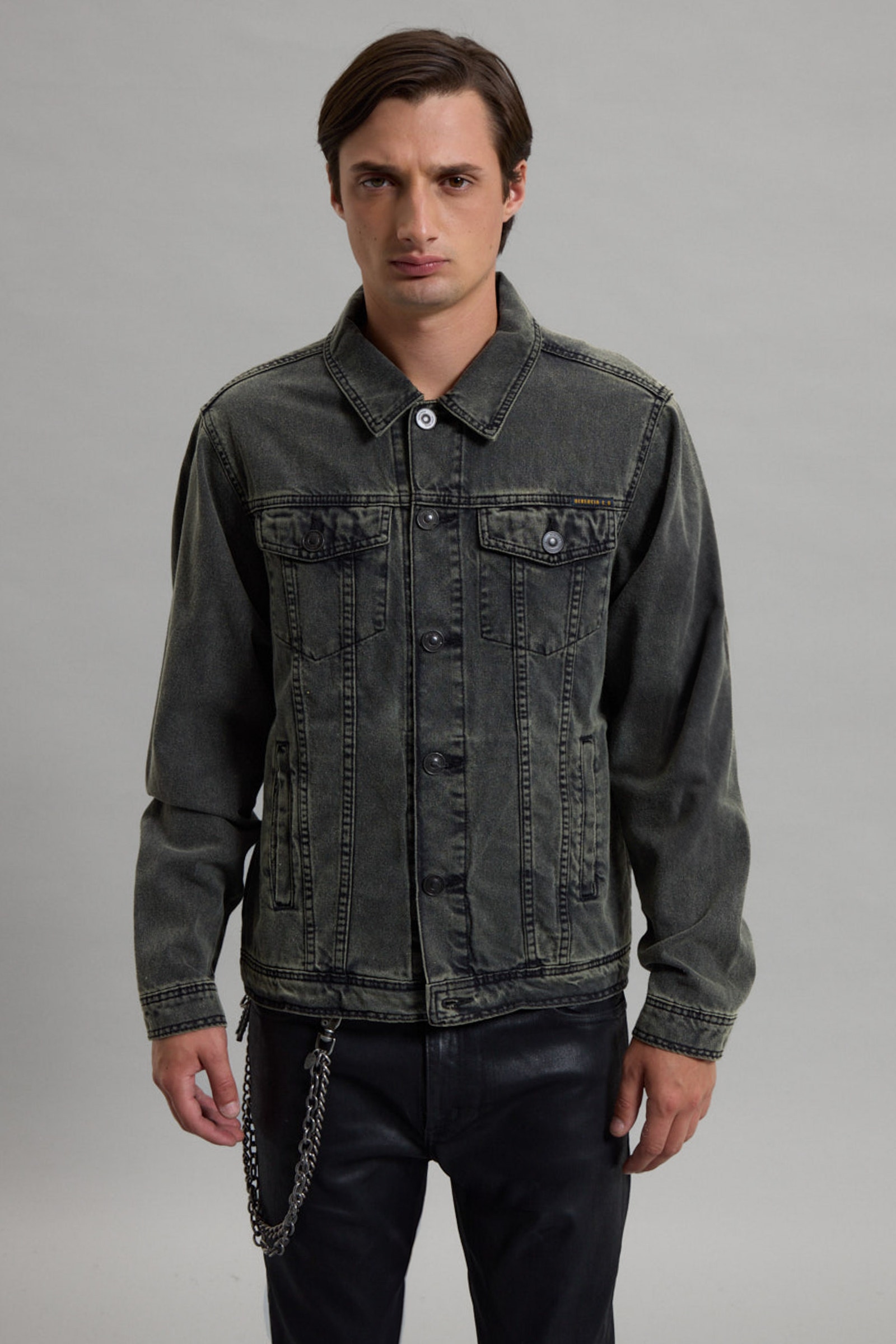 CAMPERA STONE BLACK MOSS