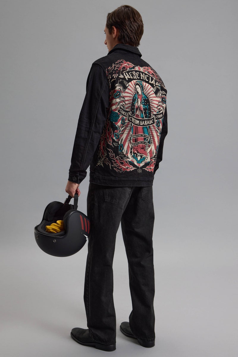 CAMPERA PREMIUM EVIL BLACK CUSTOM                                                                    
