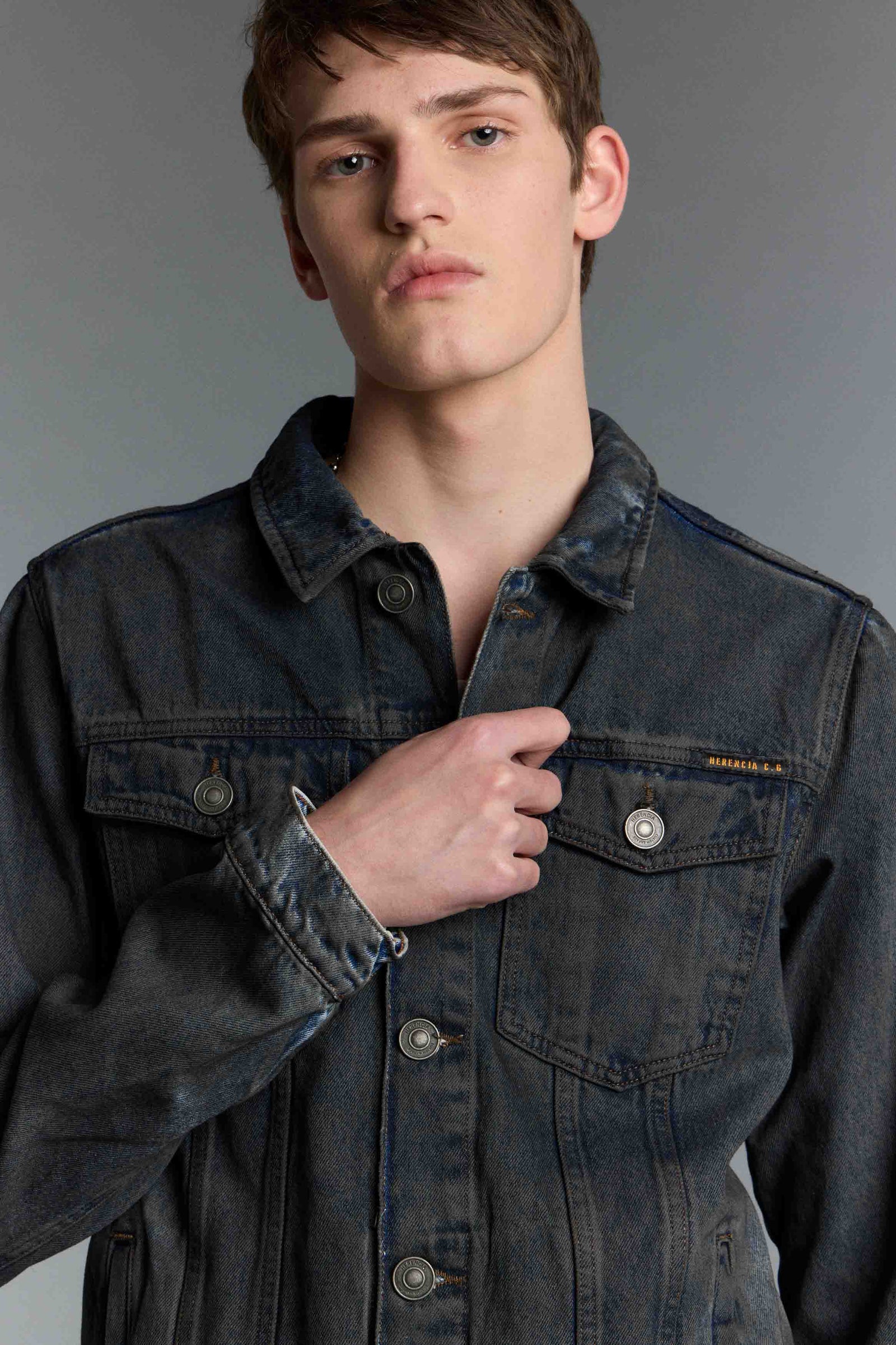 CAMPERA STONE BLUE DIRTY