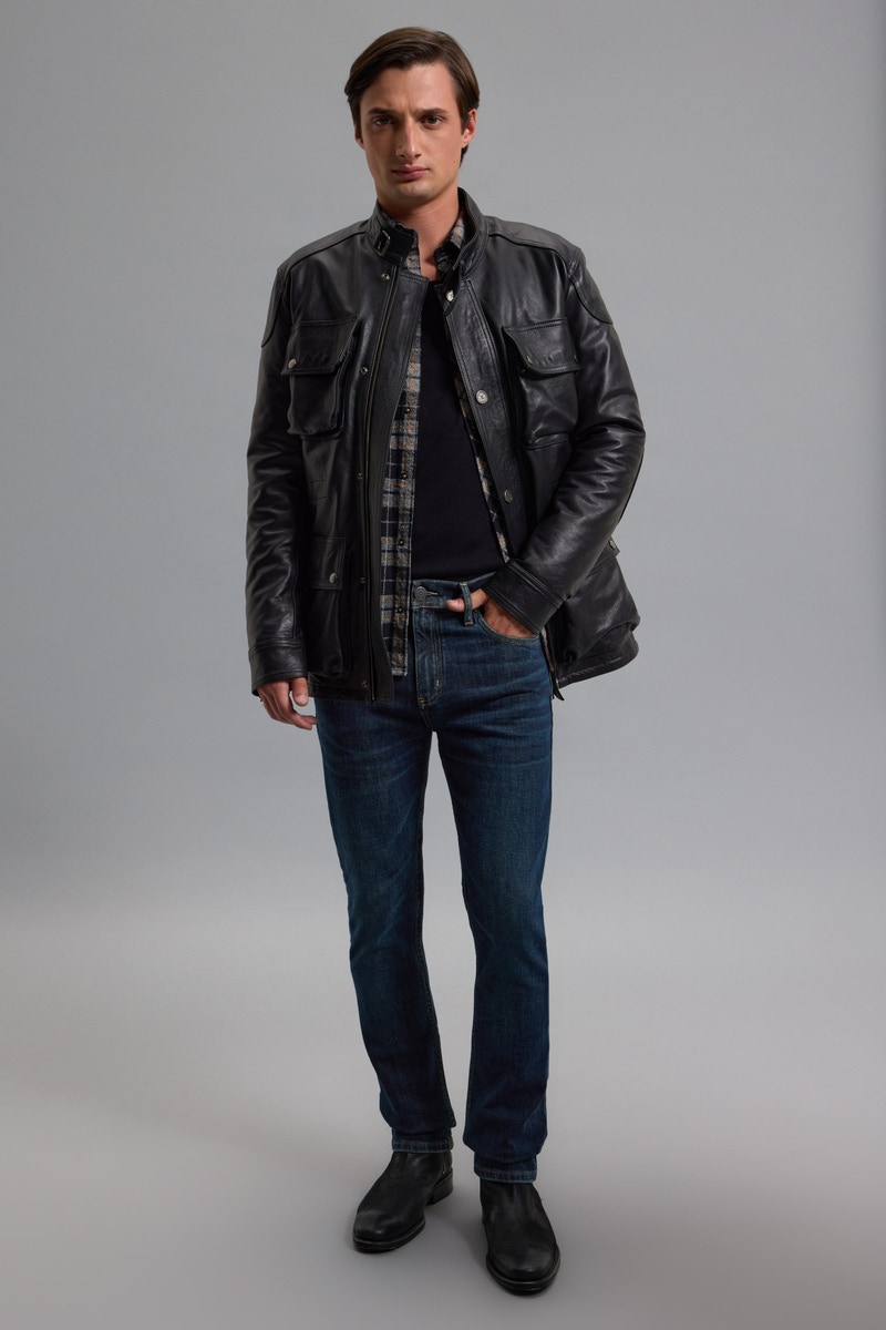 CHAQUETA CUERO 1967 AW                                                                               
