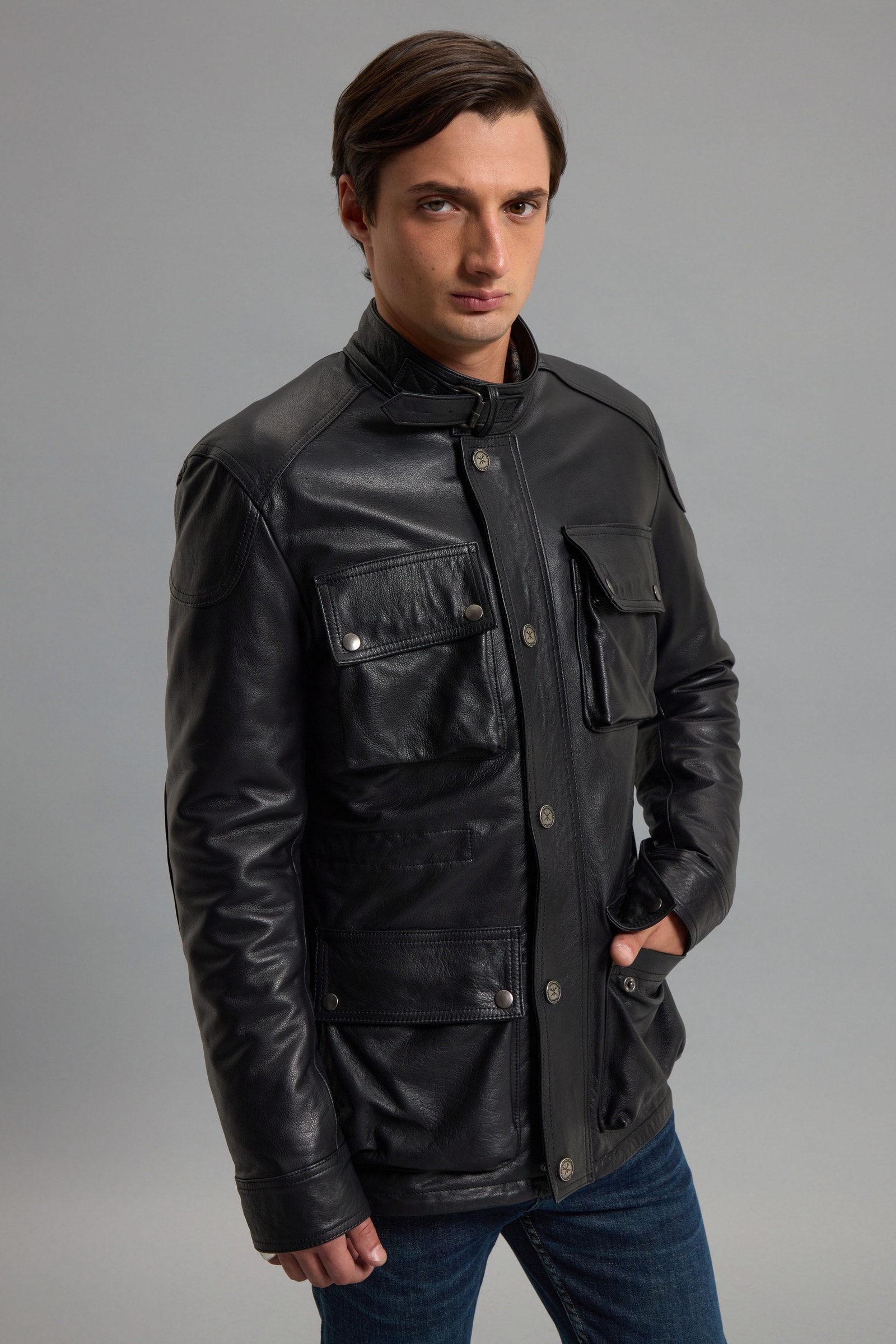 CHAQUETA CUERO 1967 AW                                                                               