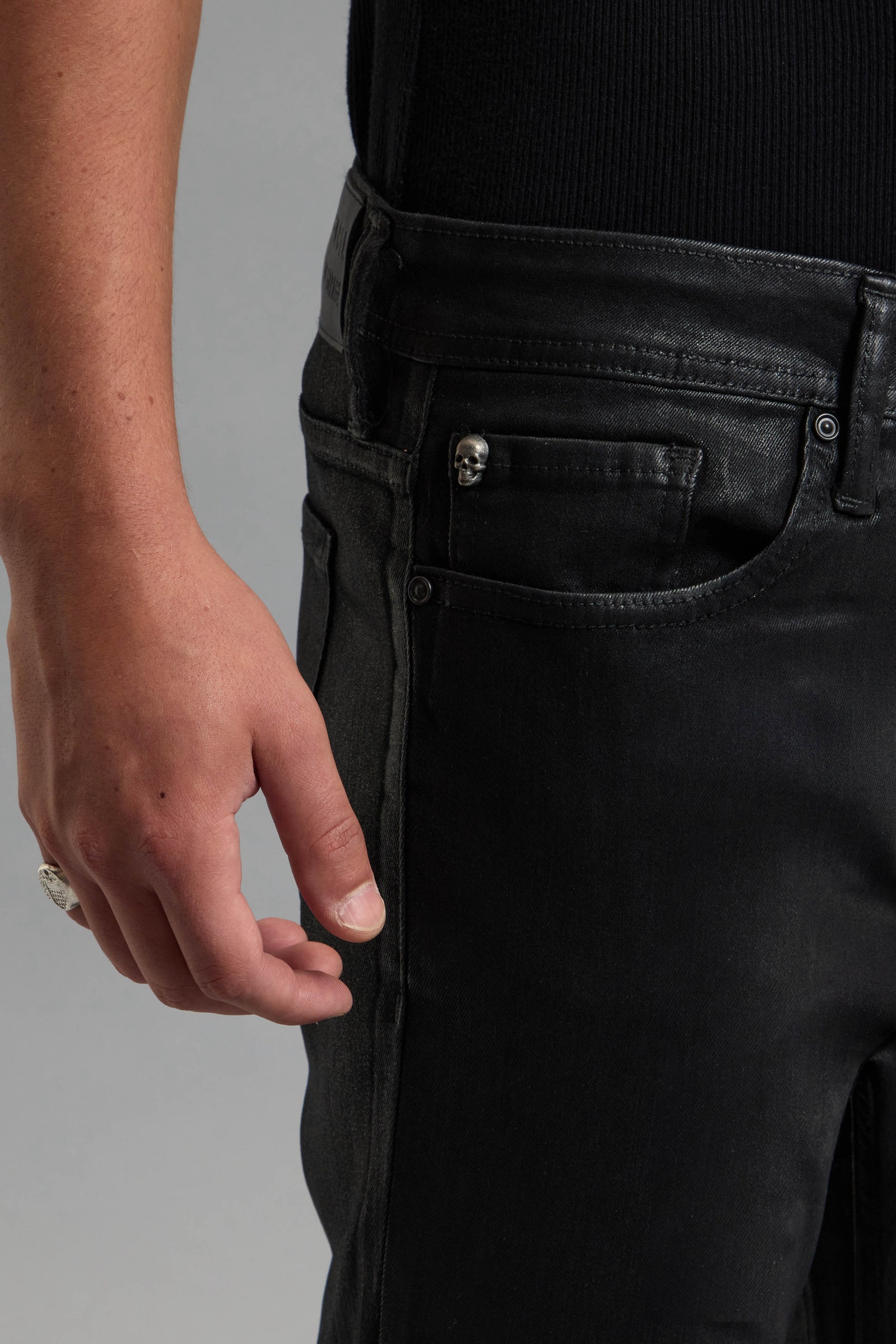 CHUPIN TYLER SKULL WAXED BLACK