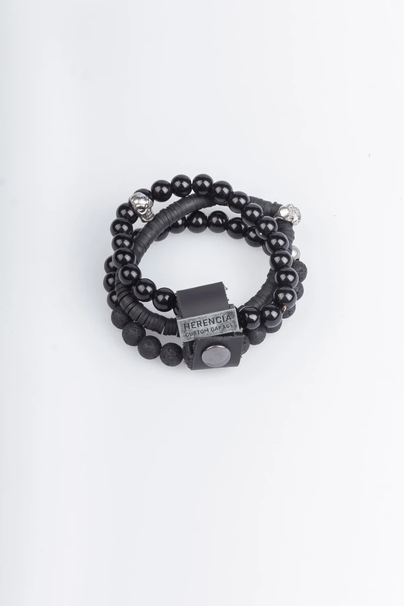 PULSERA FULL BLACK