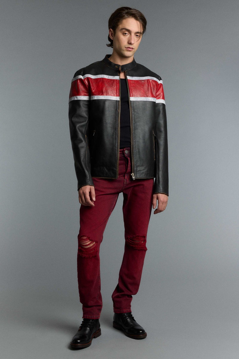 JEANS GARAGE BLOOD