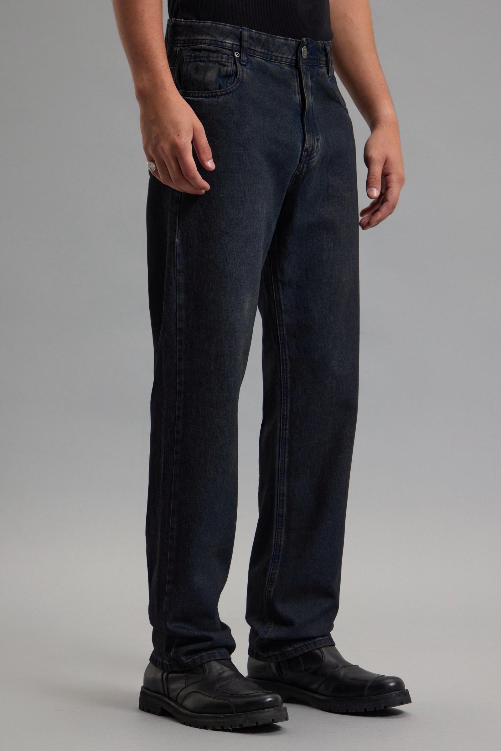 JEANS DRAKE MUD BLACK