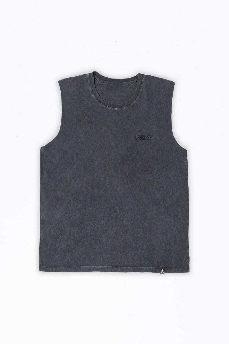 MUSCULOSA LABEL STONE BASIC