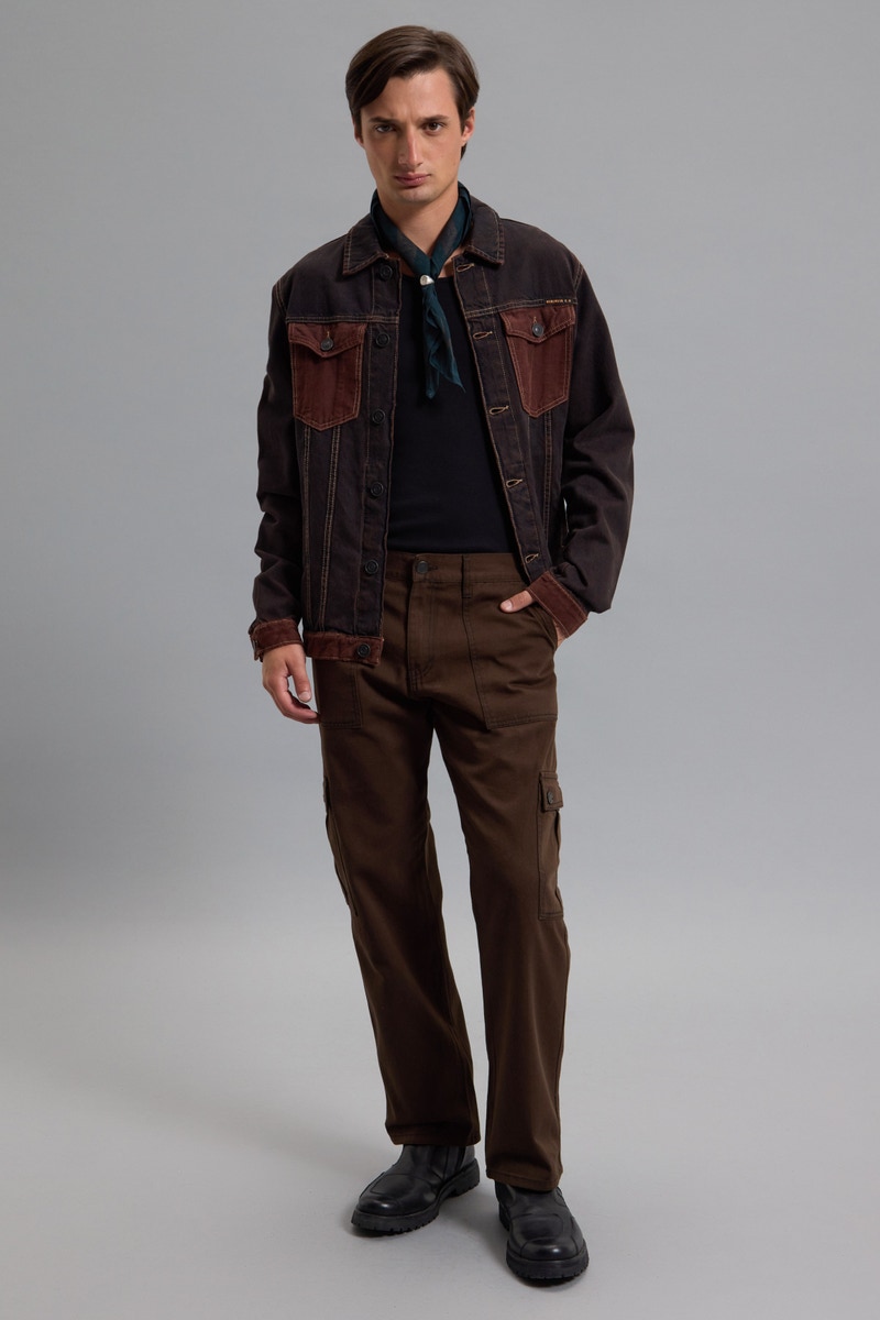 PANTALÓN CARGO CLASH BROWN