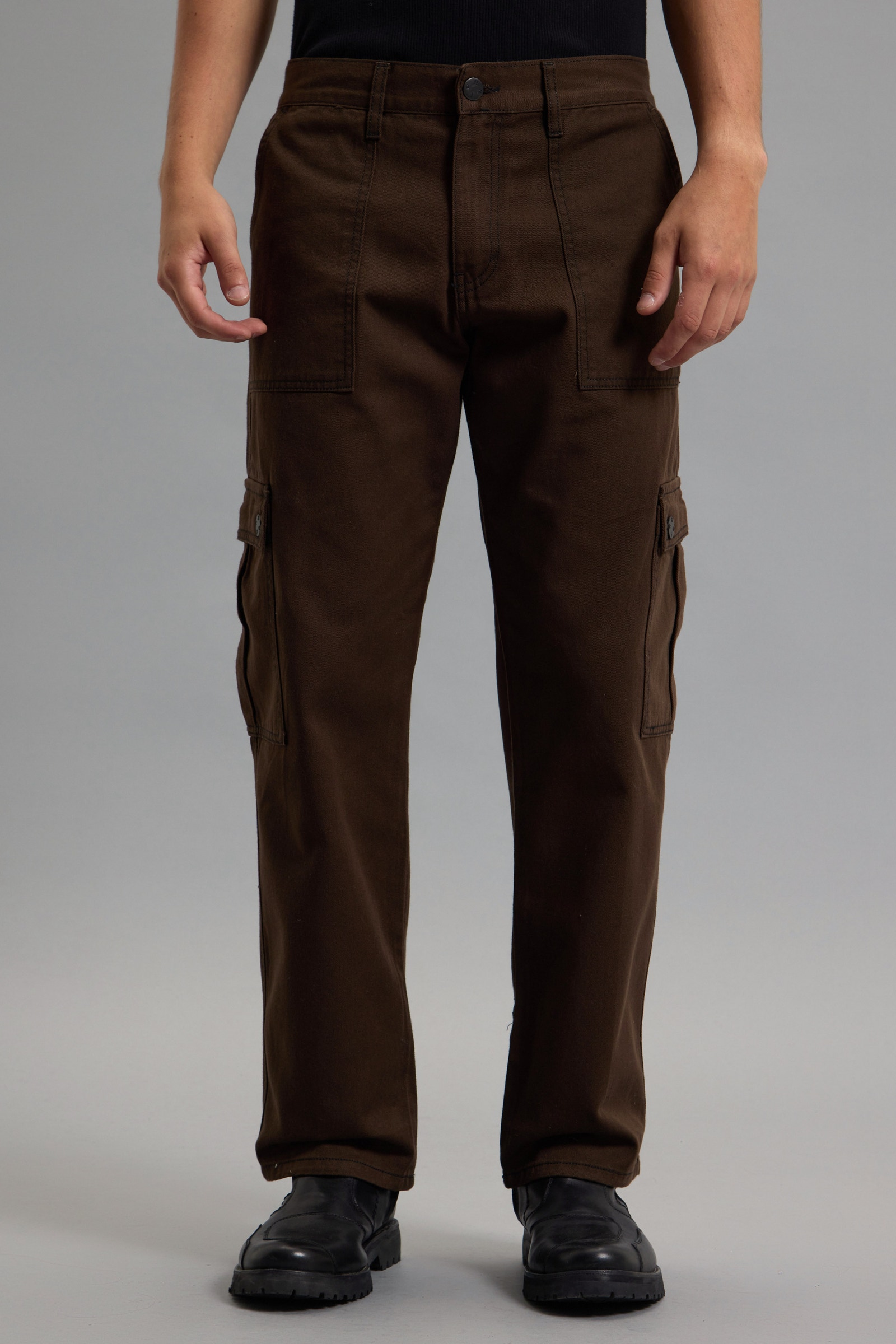 PANTALÓN CARGO CLASH BROWN