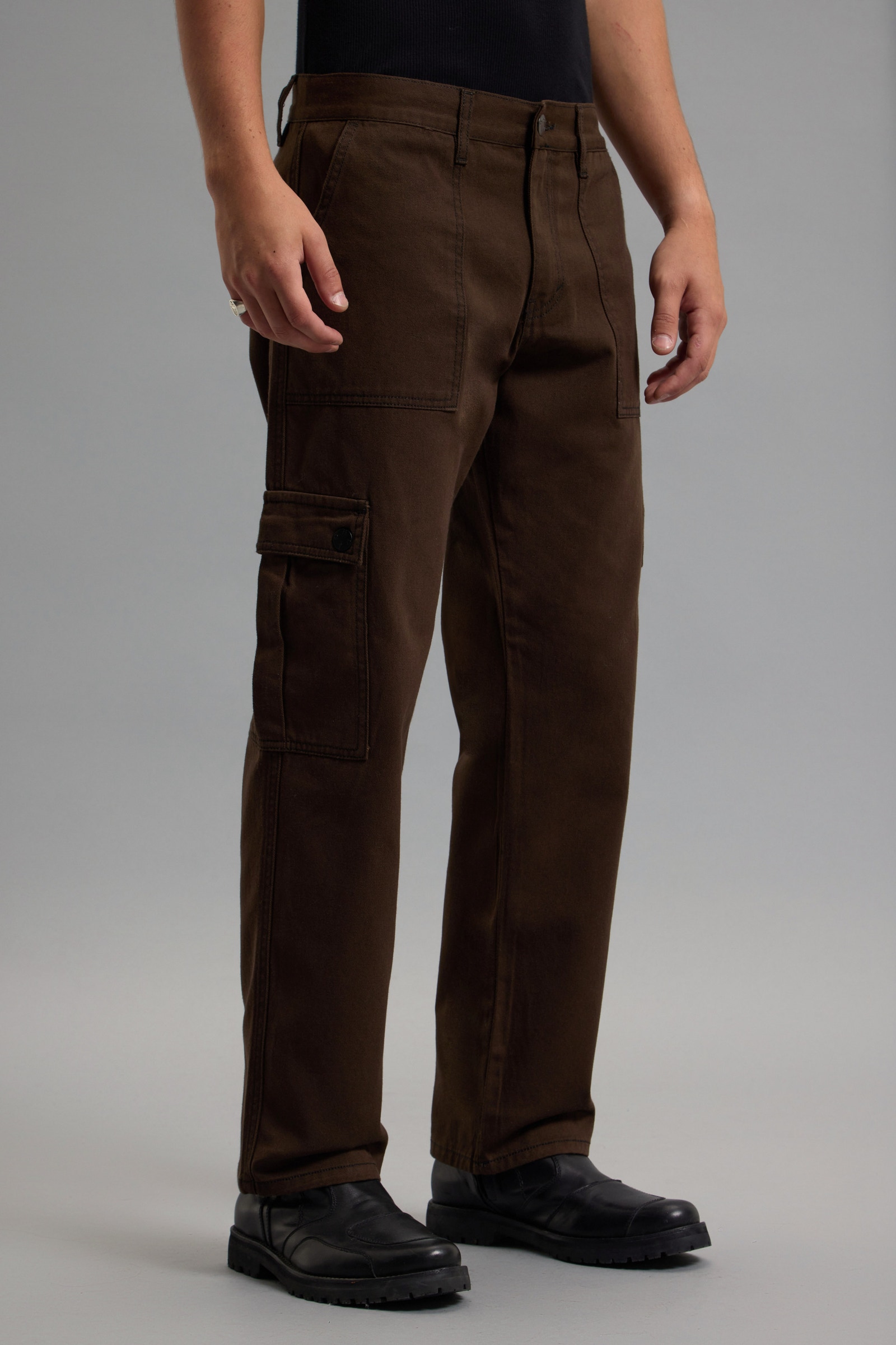 PANTALÓN CARGO CLASH BROWN