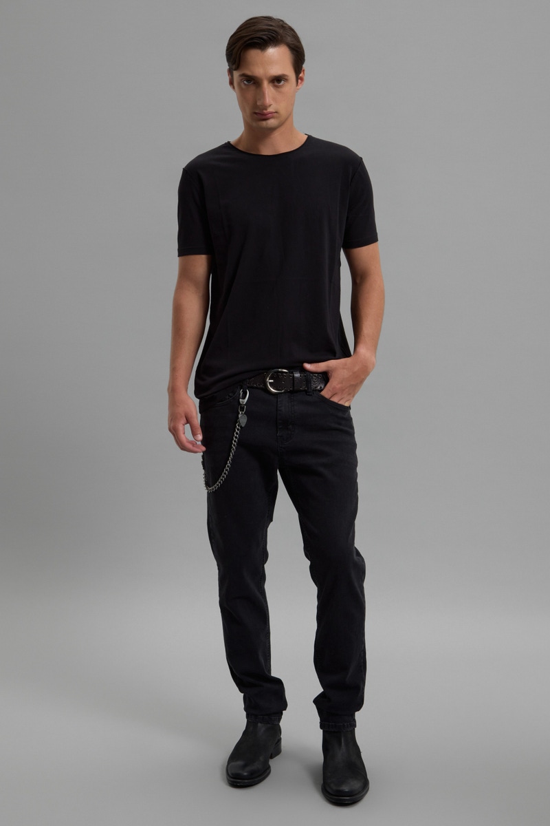 JEANS ZIPPER SMOKE                                                                                   