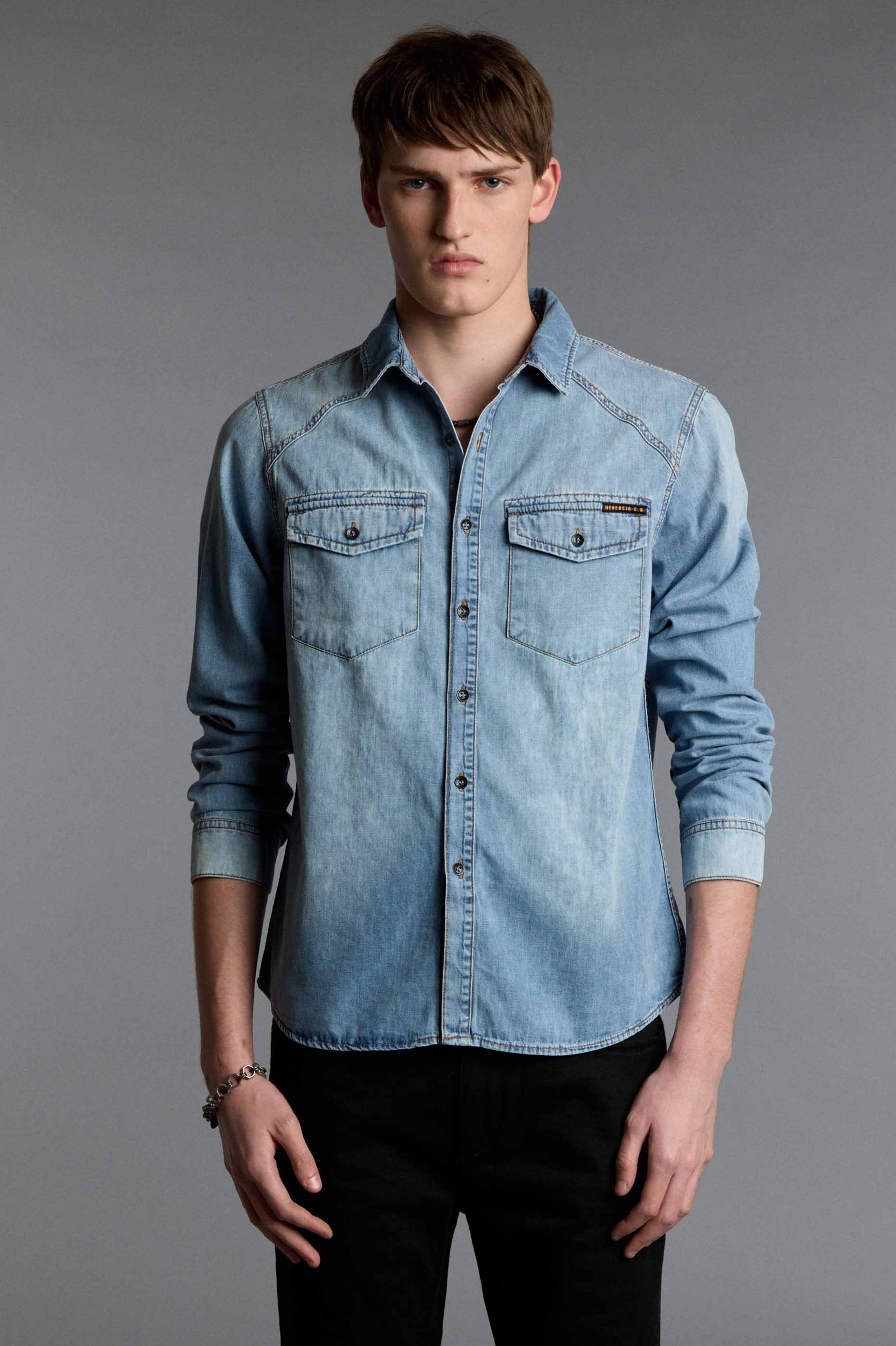 Camisas denim new arrivals