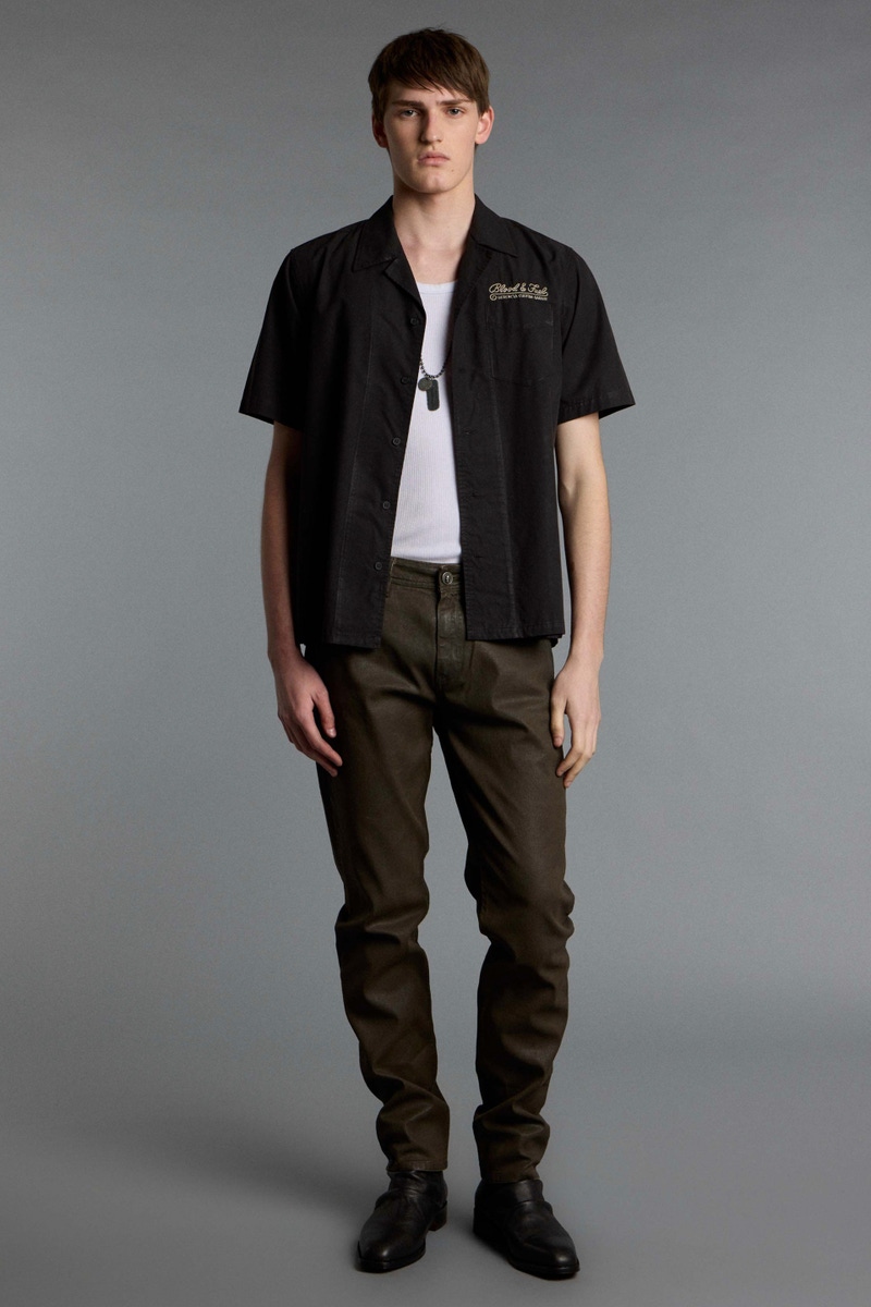 PANTALÓN SKULL LEATHER BROWN
